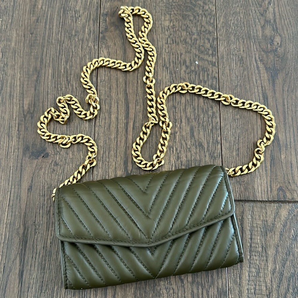 Vincent Camuto Leather Clutch